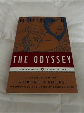 Penguin Classics "The Odyssey" Deluxe Edition -has writing and highlighting